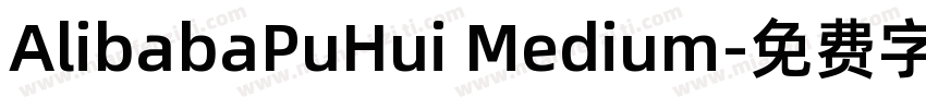 AlibabaPuHui Medium字体转换